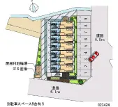 ★手数料０円★福島市野田町６丁目　月極駐車場（LP）